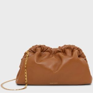 MANSUR GAVRIEL Brown Cloud Clutch